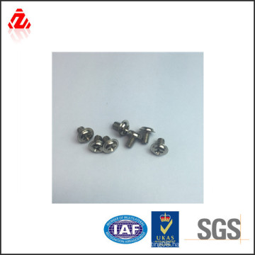 Carbon steel nickle philips pan washer head screw